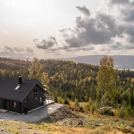 Utsikten - Panoramautsikt - 4 Dobbeltrom - 30 Min Osl Guest house